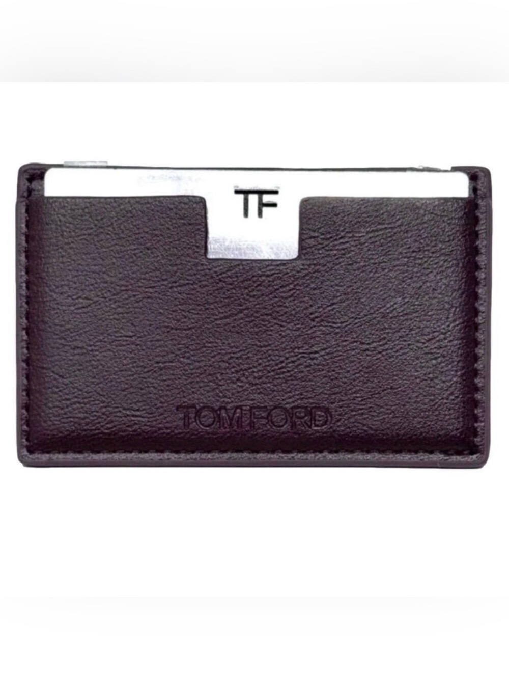 TOM FORD Vegan Leather Card Holder and Mirror